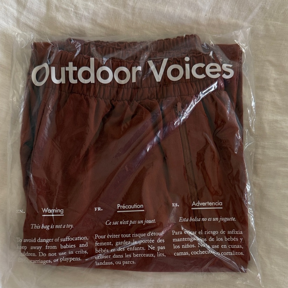 NWT Outdoor Voices Rectrek Pants